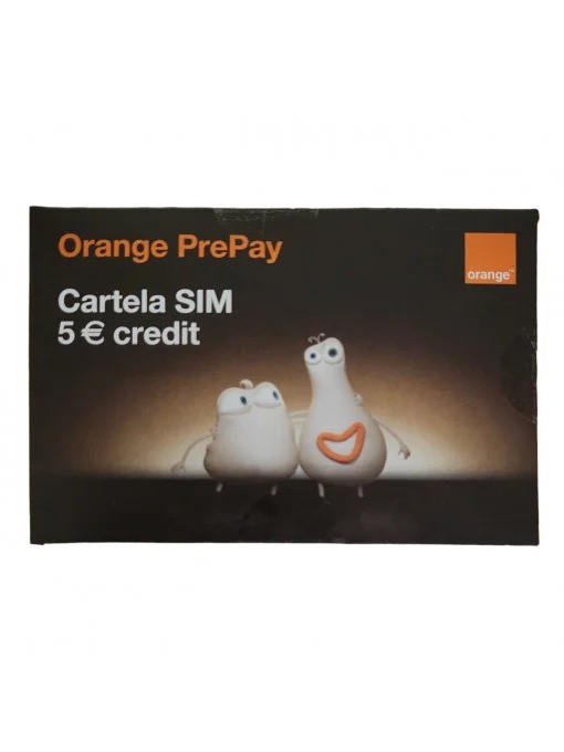 Cartela Orange 5 Euro