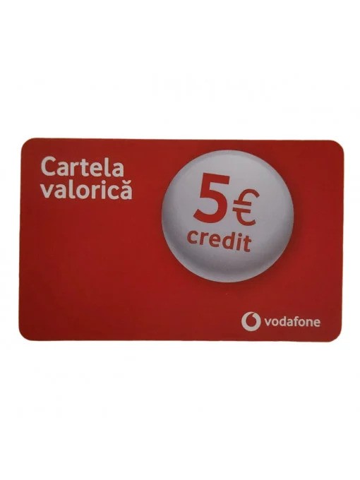 Cartela Vodafone 5 Euro